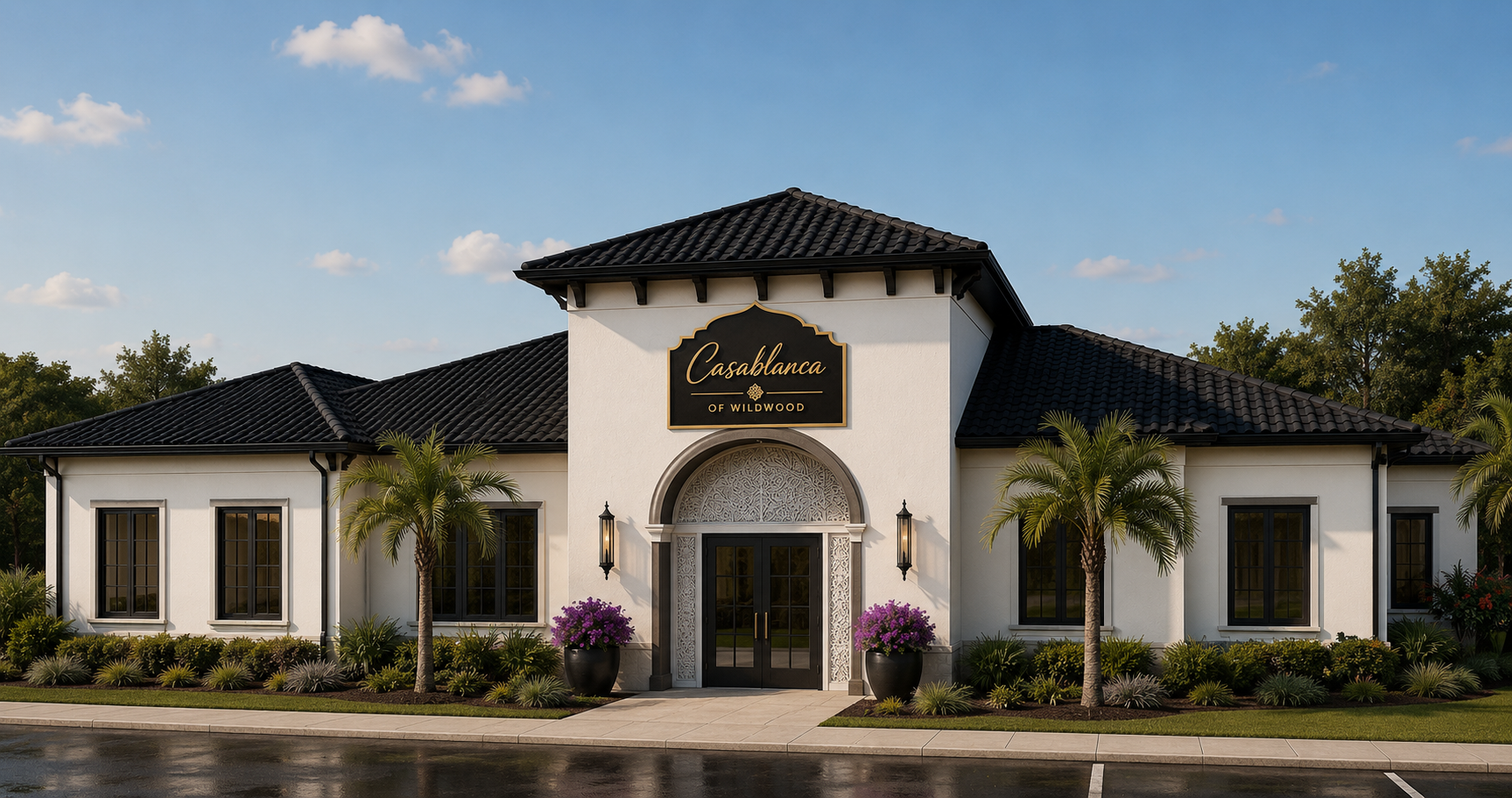 Casablanca Clubhouse exterior rendering